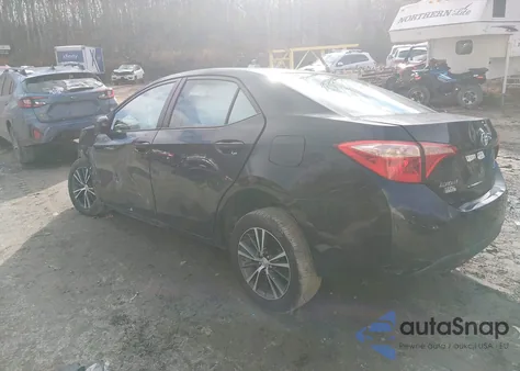 2018 Toyota Corolla Le z USA, uszkodzony, nr VIN 2T1BURHEXJC989837